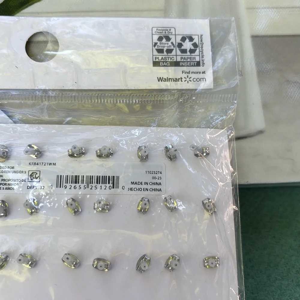 NWT Wonder Nation 30 pc Colorful Silver Pierced Earrings Set Floral Emoji Heart